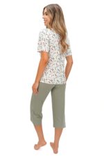 Naisten viskoosipyjama – Melisa 3/4 - Image 3